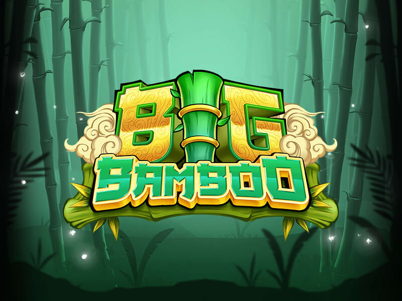 Imagem do jogo Big Bamboo com tema de floresta de bambu e pandas